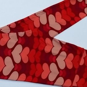 Pick 2 PAIR for $35 LuLaRoe Valentine's Leggings